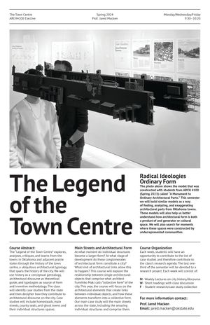The Legend of the Town Center: Ordinary Form, Radical Ideologies - Rodeo as Cultural Space
